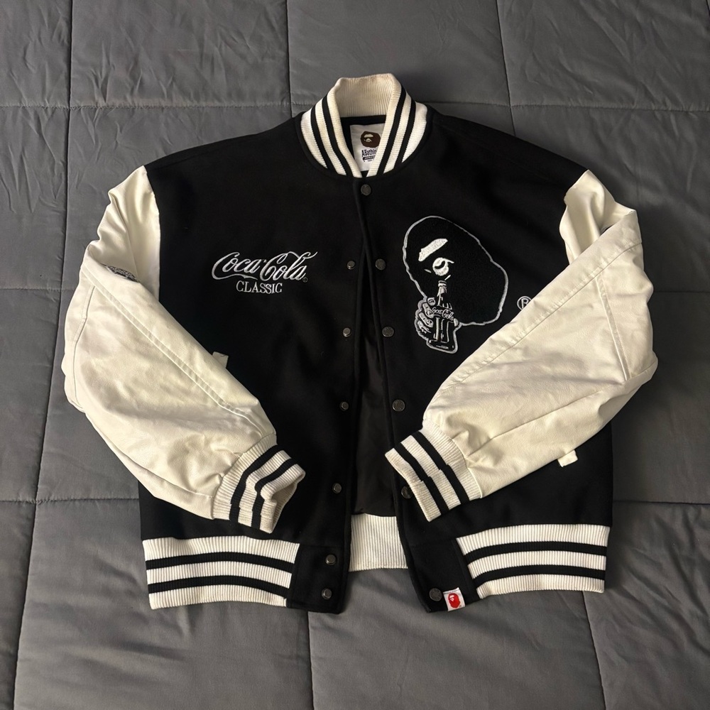 BAPE x Coca Cola Varsity Jacket